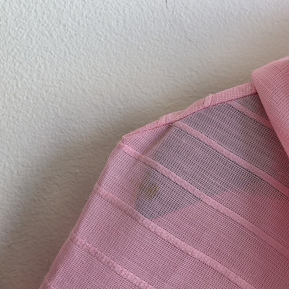 VTG‎ 60s 70s Dotti Original Pink Cardigan M Hood Sheer Coquette Soft Girl Kawaii - Picture 12 of 12